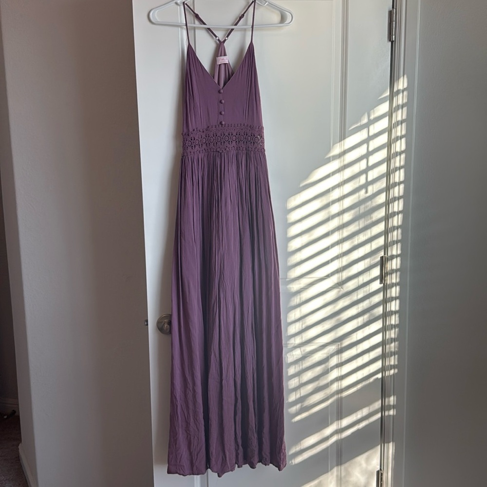 Dusty Purple Maxi Dress